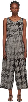 Y's Black U-overalls Jumpsuit In Multi