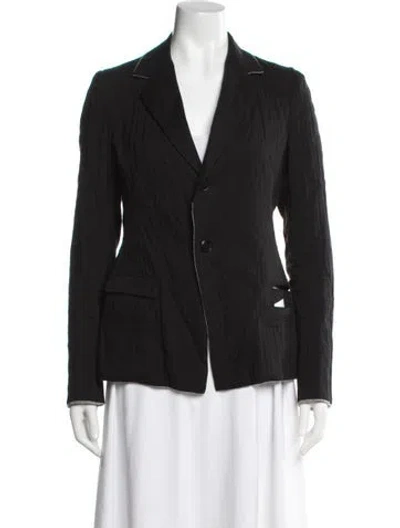 Pre-owned Y's Blazer In Black