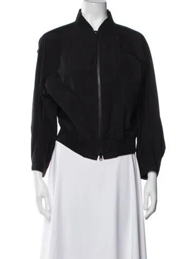 Pre-owned Y's Bomber Jacket In Black