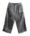 Y's Back-pocket Trousers In Gray