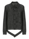 Y's Jeans Jacket In Gray