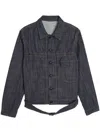 Y's Button-up Denim Jacket In Blue