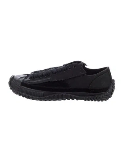 Pre-owned Y's Canvas Sneakers In Black