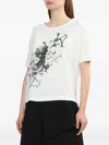 Y's Cherub-print T-shirt In White