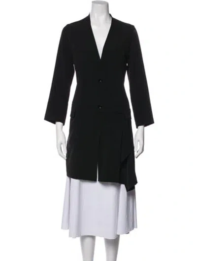 Pre-owned Y's Coat In Black