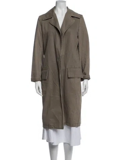 Pre-owned Y's Coat In Neutrals