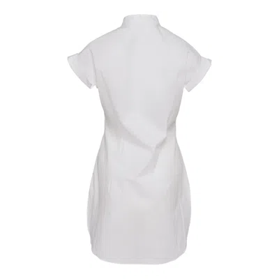 Y's Collar Shirt In White