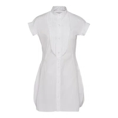Y's Collar Shirt In White