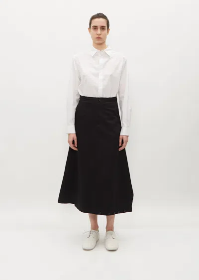 Y's Convertible Cotton Pant-skirt In Black 3