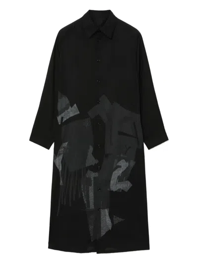 Y's Cotton Dress In Black