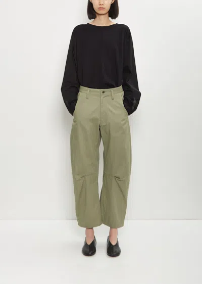 Y's Cotton Gusset Pants In Brown