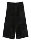 Y's Cotton Pants In Black