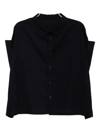 Y's Cotton Shirt In Black