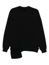 Y's Cotton Sweatshirt In Black