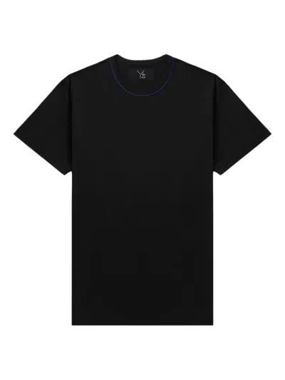Y's Cotton T-shirt In 黑色
