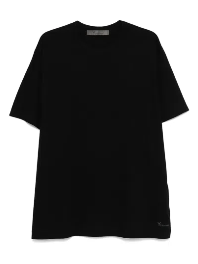 Y's Cotton T-shirt In Black
