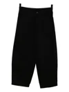 Y's Cotton Trousers In Black
