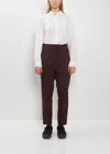 Y's Cotton Wool Tapered Pants In Multi