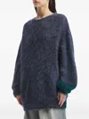 Y's Crew-neck Sweater In Blue