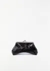 Y's Curvy Bag With Metal Clasp (s) In Brown