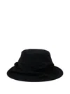 Y's Yohji Yamamoto Woman Hat Black Size 2 Wool In Black