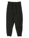 Y's Drawstring Trousers In Black