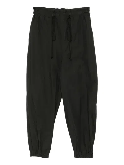 Y's Drawstring Trousers In Black