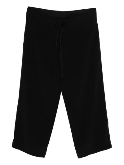 Y's Drawstring Trousers In Black