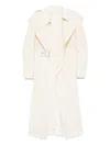 Y's Dump Roller Trenchcoat In Nude