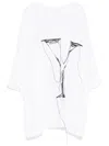 Y's T-shirt Mit Logo-stickerei In Weiss