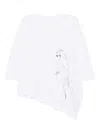 Y's Embroidered T-shirt In White