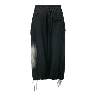 Y's Flap Pk Elastic Pants In Multi