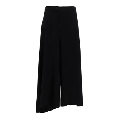 Y's Flare Pants In Black