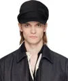 Ys For Men Black Drape Cap In 2 Black