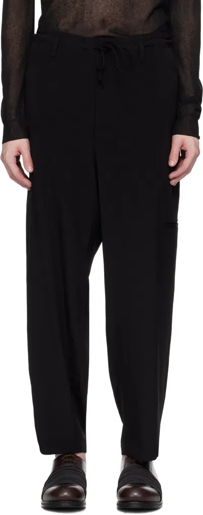 Ys For Men Black Ta Tuxedo Cargo Pants In 1 Black