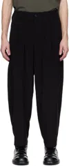 Ys For Men Black Ta Tuxedo Trousers In 1 Black