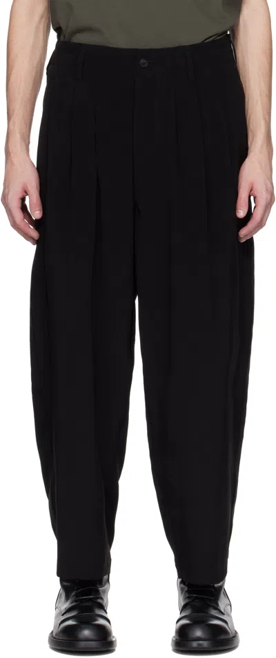 Ys For Men Black Ta Tuxedo Trousers In 1 Black
