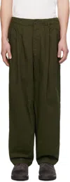 Ys For Men Khaki Katsuragi Trousers In 1 Khaki