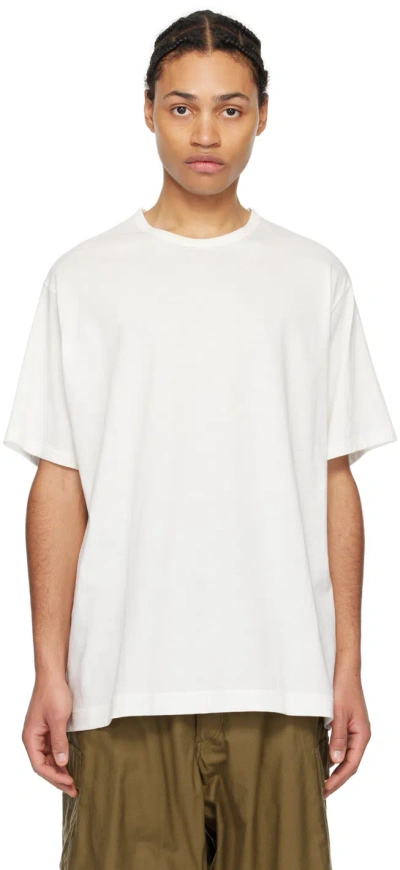 Ys For Men White Printed T-shirt In 1 Off White