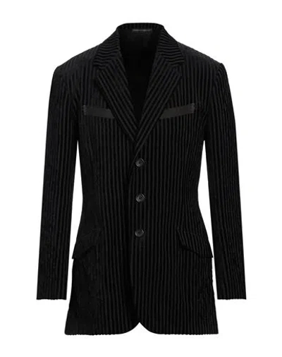 Ys For Men Y's For Men Man Blazer Black Size 3 Cotton