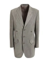 Ys For Men Y's For Men Man Blazer Grey Size 4 Cotton, Linen