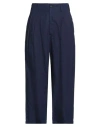 Ys For Men Y's For Men Man Pants Midnight Blue Size 3 Cotton, Linen In Blue