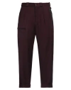 Ys For Men Y's For Men Man Pants Plum Size 4 Wool, Cupro In Purple