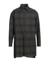 Ys For Men Y's For Men Man Shirt Charcoal Size 4 Cotton, Linen