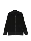 Y's Front-zip Track Jacket In Black