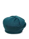 Y's Gathered Beret In Blue