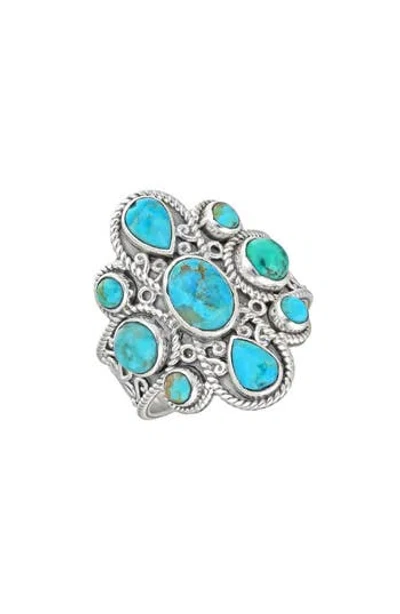 Ys Gems Bezel Set Turquoise Ring