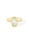Ys Gems Gemstone Ring In Green