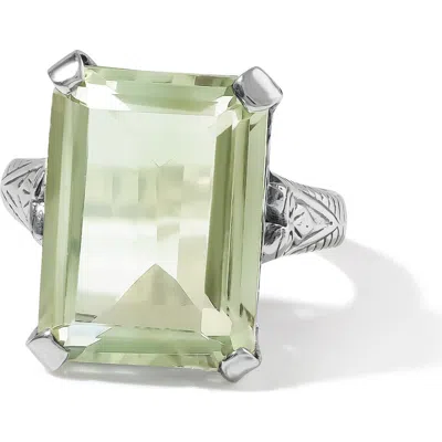 Ys Gems Gemstone Ring In Green