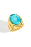 Ys Gems Mohave Turquoise Ring In Multi